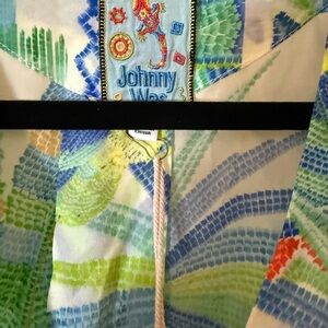 Johnny Was Multicolor Patterned Top